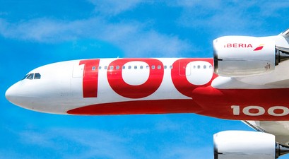 iberia 100 jahre design flugzeug