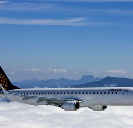 Embraer E195 von Cityline: Künftig für Air Dolomiti unterwegs.