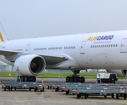 Eine Boeing 777 von Alis Cargo: Die Airline hat aktuell kein AOC.