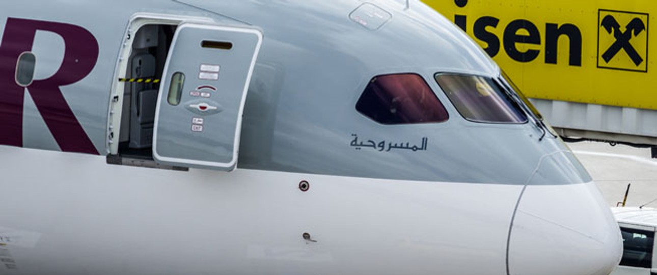 Dreamliner von Qatar Airways in Wien: Die Golfairline hat Freude an IAG.