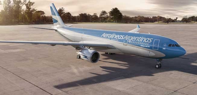 Airbus A330-200 von Aerolíneas Argentinas: Jeden Tag fliegt die Fluglinie zwischen 900.000 und 1,8 Millionen Euro Verlust ein