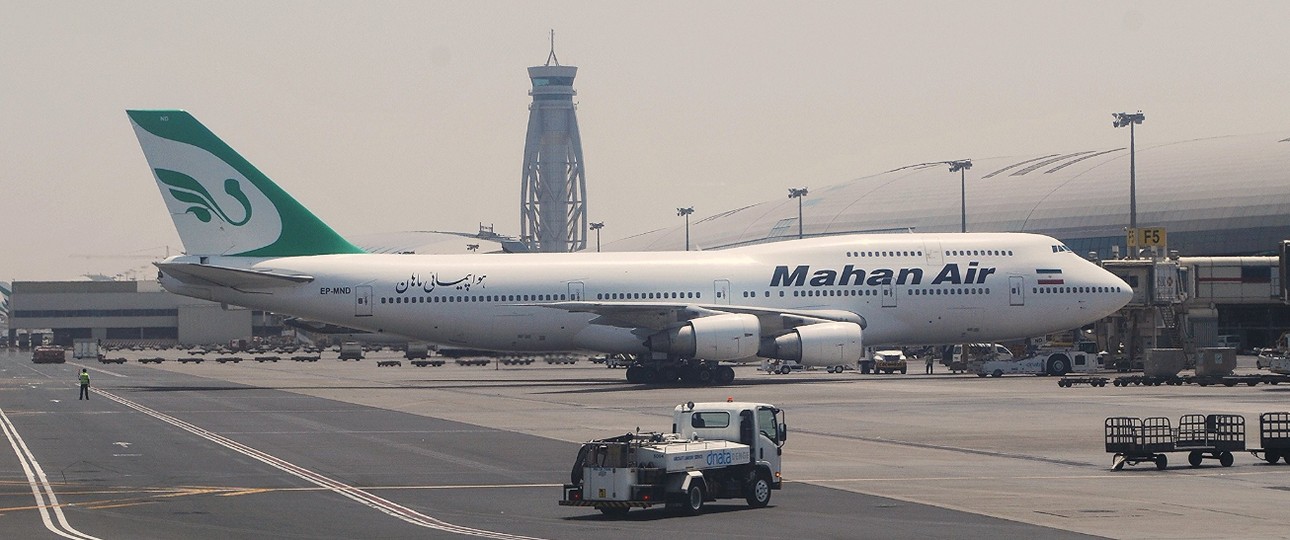 Boeing 747-300 von Mahan Air: Mittlerweile fliegt auch eine 747-400 wieder.