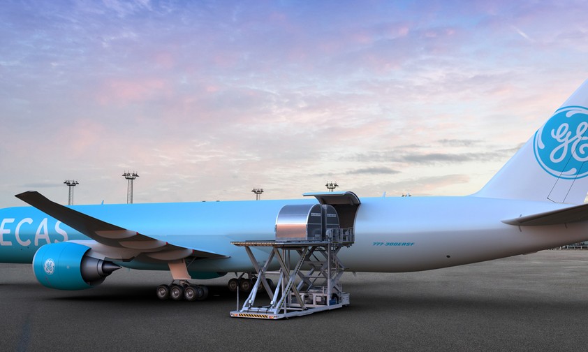 Boeing 777-300ESRF: Bisher nur Neubau-Frachter auf Basis der kürzeren Boejng 777-200LR.