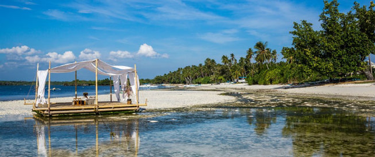 Strand auf Boracay: Die Insel leidet unter zu viel Tourismus.