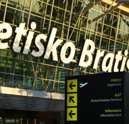 Flughafen Bratislava: Hier soll die Basis der neuen Airline sein