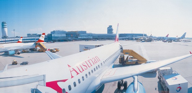 Flughafen Wien: Von hier aus gibt es die One-Way-Flüge nach Österreich.