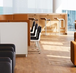 Lounge von Lufthansa: Das Angebot wird gestrafft.