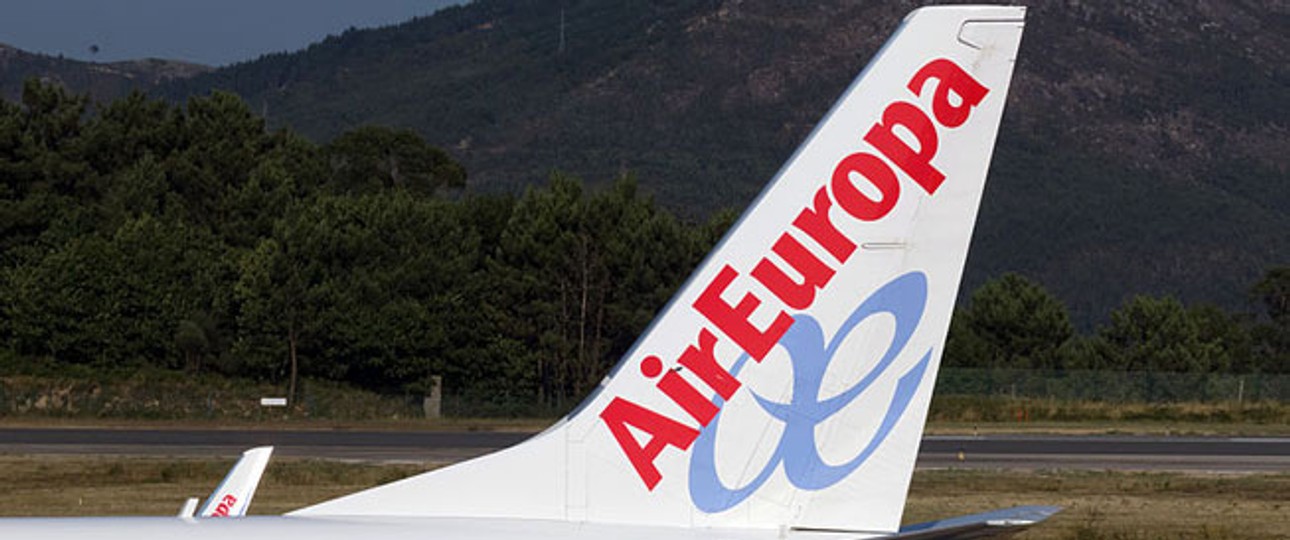 Flieger von Air Europa: Die Passagiere hatten Angst.