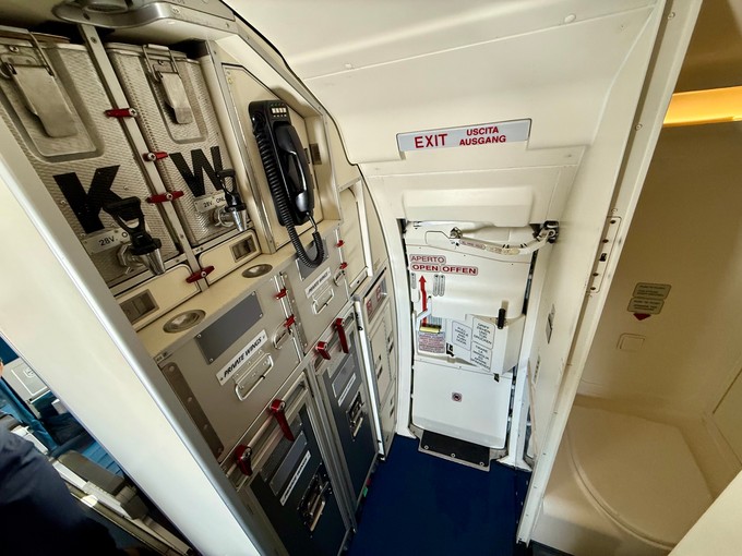 Die Mini-Bordküche der Dornier Do 328.