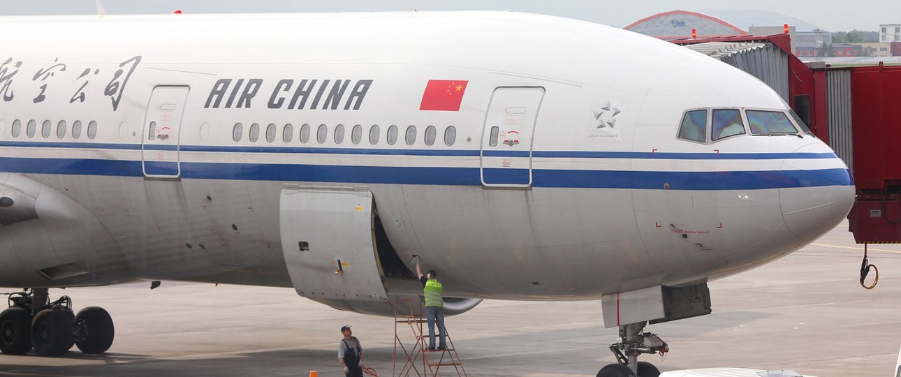 Flugzeug von Air China: Die Airline schneidet nicht gut ab.