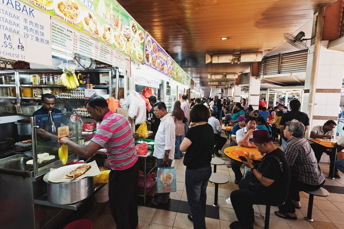 Hawker Centre: Street Food, so viel man will.