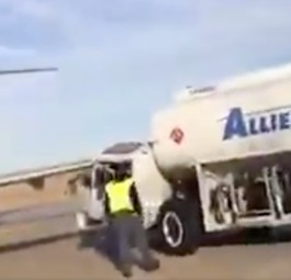 Unfallort am Flughafen Dallas: Beide Jets gehören American Eagle.