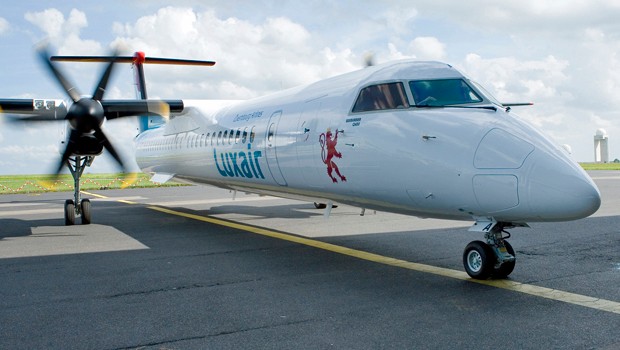 Bombardier Dash Q400 von Luxair: Flug in die roten Zahlen.