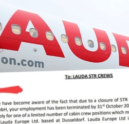Lauda-Jet und der Beginn der E-Mail: Von STR nach DUS?