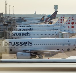 Jets von Brussels, Lufthansa und Eurowings: Funk-Unterscheidung per Rufzeichen.