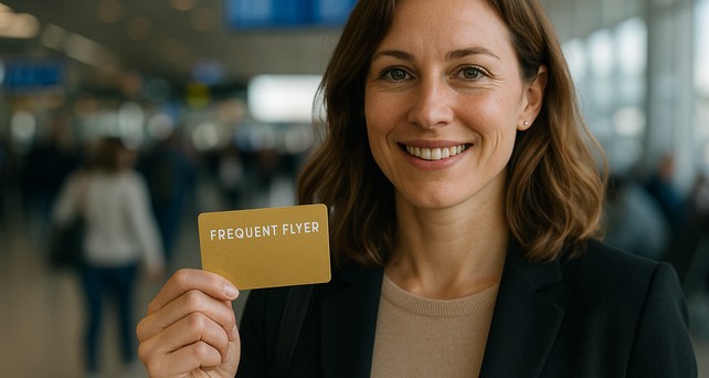 vielfliegerin symbol
