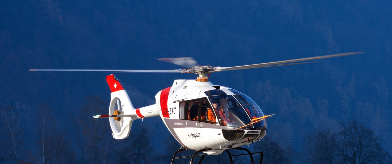 Kopter SH09 im Flug: Kommendes Jahr bekommt der erste Kunde sein erstes Exemplar.