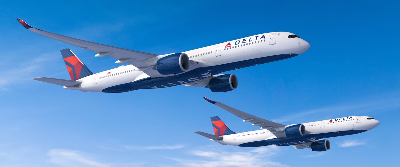 Airbus A350 und Airbus A330 Neo in Delta-Farben: Die Airline will mehr.