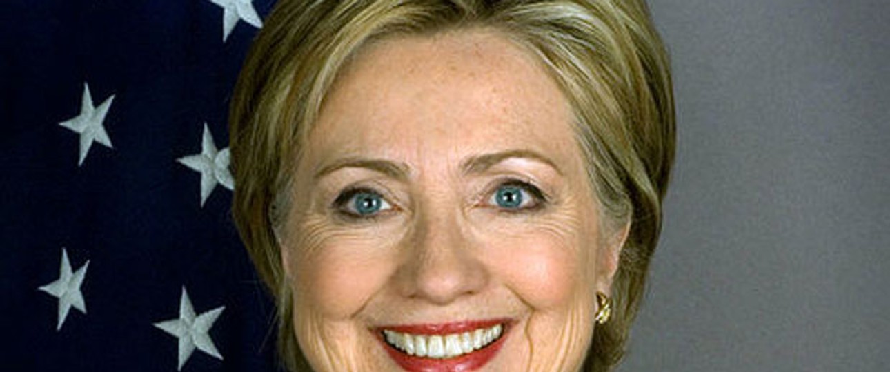 US-Außenministerin Hillary Clinton...