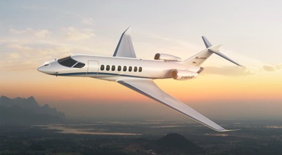 Animation des Syberjet SJ36: Die Flugzeuge sollen ab 2032 ausgeliefert werden.