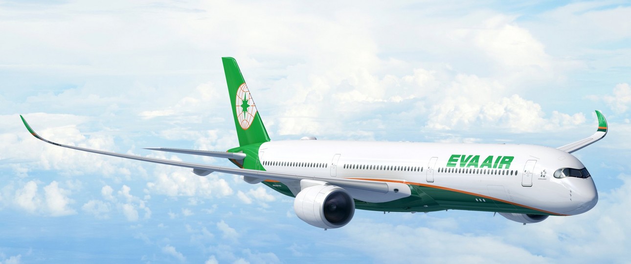 Airbus A350-1000 in den Farben von Eva Air: Soll ab 2026 fliegen.