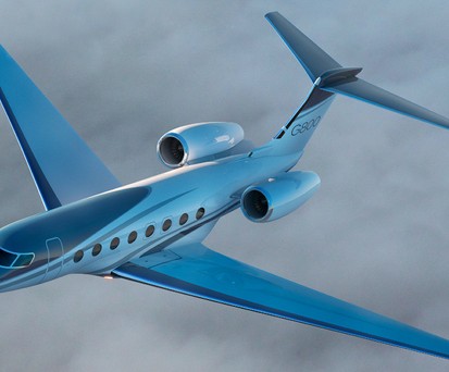 Die Gulfstream G800: So soll sie in der Luft aussehen.