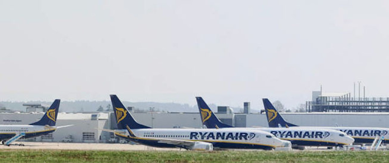 Flieger von Ryanair: Bald in Deutschland noch häufiger zu sehen.