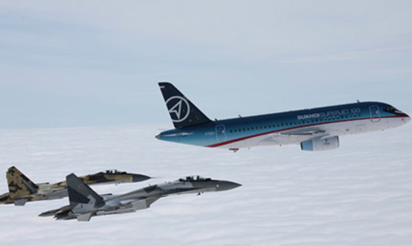 Sukhoi Superjet: Über den Verbleib ist nichts bekannt.