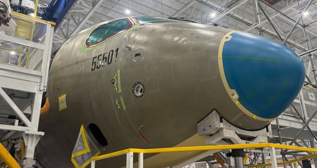 Seriennummer 55501: Hier entsteht der erste Airbus A220-300 für City Airlines.