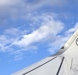 Winglet eines Airbus A320 von Lufthansa: Die Flotte schrumpft.