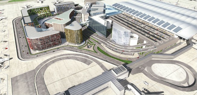 Die Terminal-Bereiche würden renoviert. Neue Hotels und eine andere Strassenführung sind ebenfalls geplant.