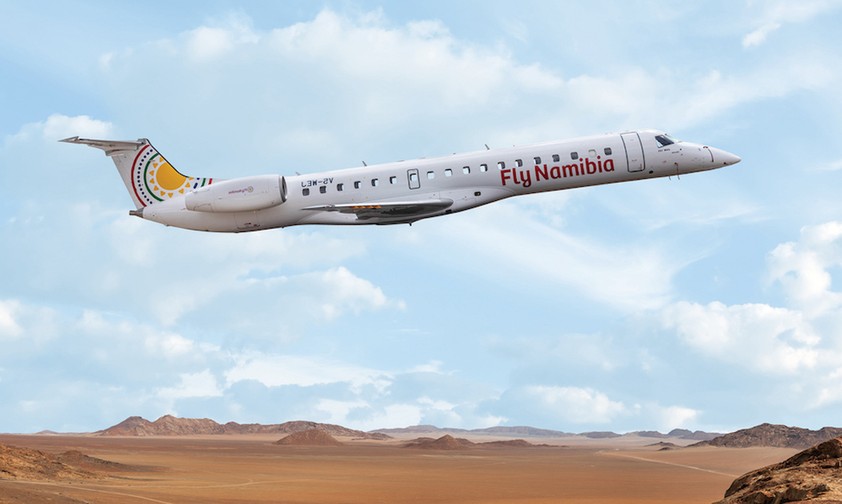 Embraer ERJ 145 von Fly Namibia: die Airline will alleine bleiben.