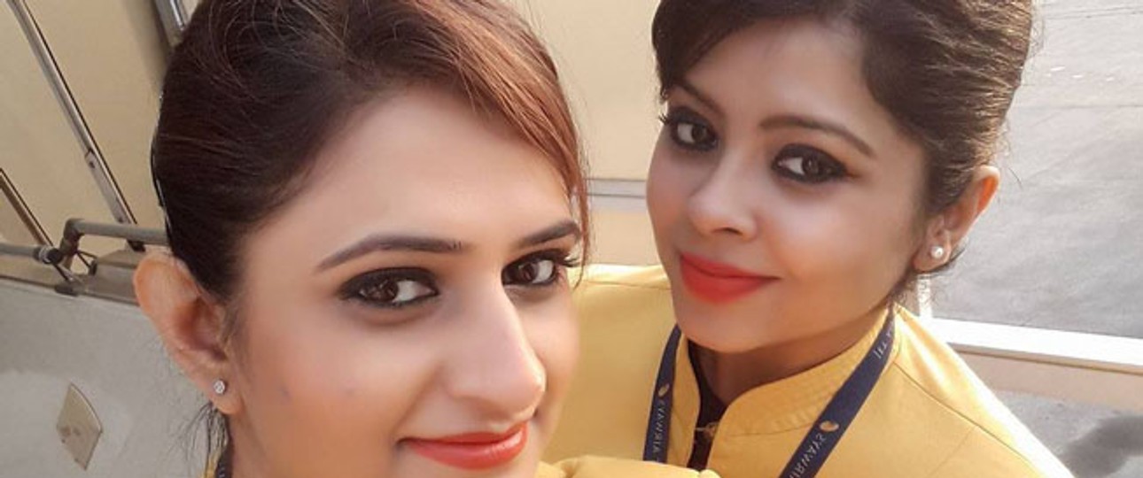 Flugbegleiterinnen von Jet Airways: Ihre Airline will ausbauen.