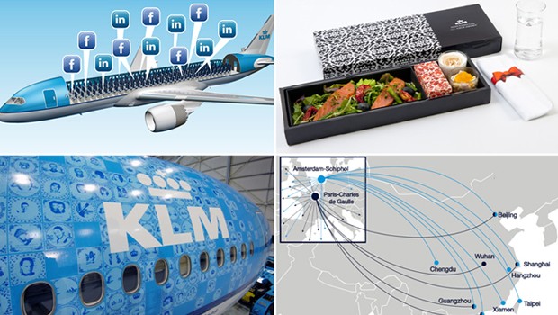 Rang 4: KLM - Mit der Einführung des Einbezugs von Facebook bei der Sitzplatzwahl setzte die Airline einen Branchentrend.