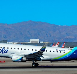 6. Alaska Airlines, USA: 81,49 Prozent.