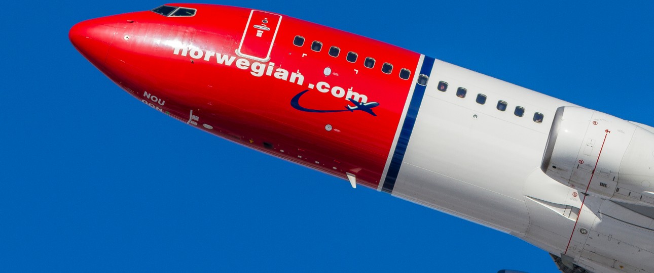 Boeing 737-800 von Norwegian: Zehn Exemplare werden versteigert.