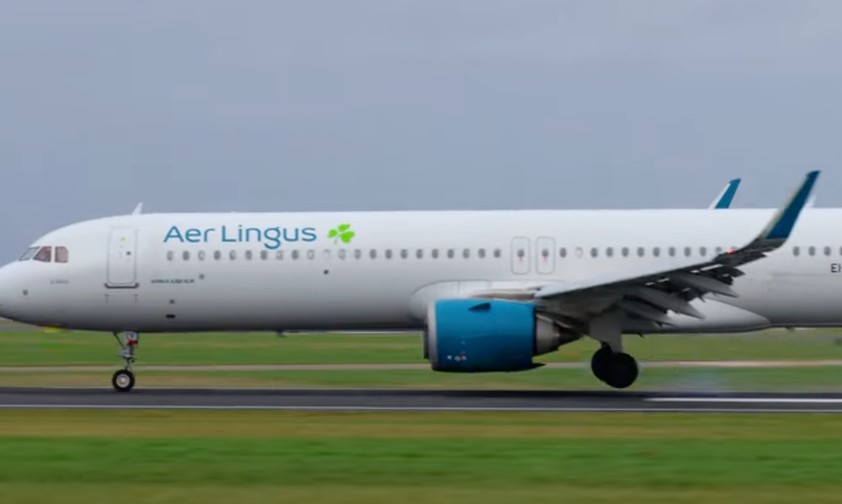 Airbus A321 XLR von Aer Lingus: Das Flugzeug mit der Kennung EI-XLT fällt auf unbestimmte zeit nach einer harten Landung aus.