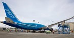 Boeing 787:  Das Seitenleitwerk steht im Fokus.