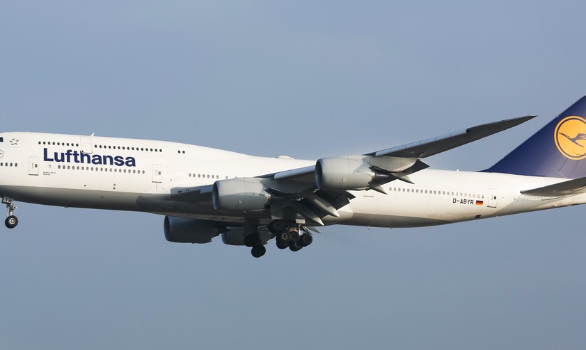 Boeing 747-8 von Lufthansa: Erst der dritte Flug nach Mexiko-City klappte.