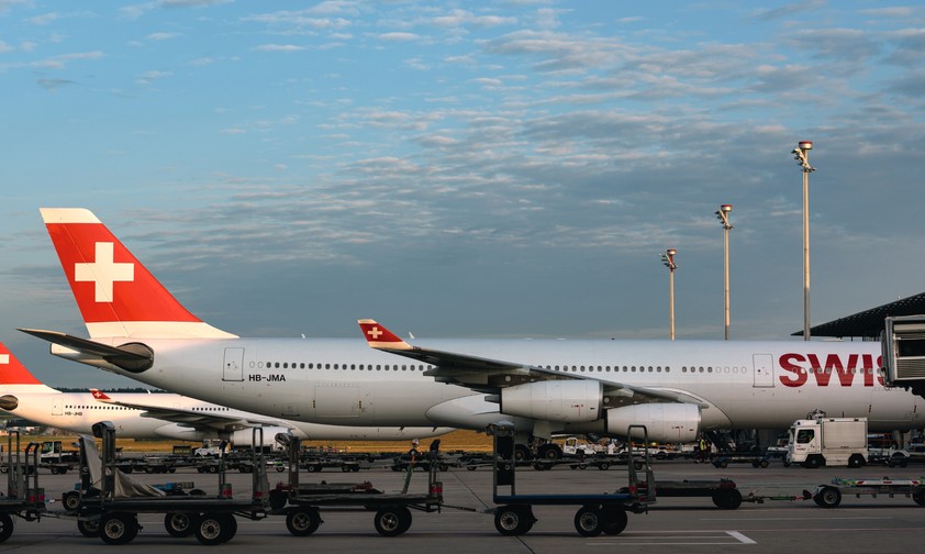 Airbus A340 von Swiss: Der Kritiker wünscht sich auf neuere Modelle.