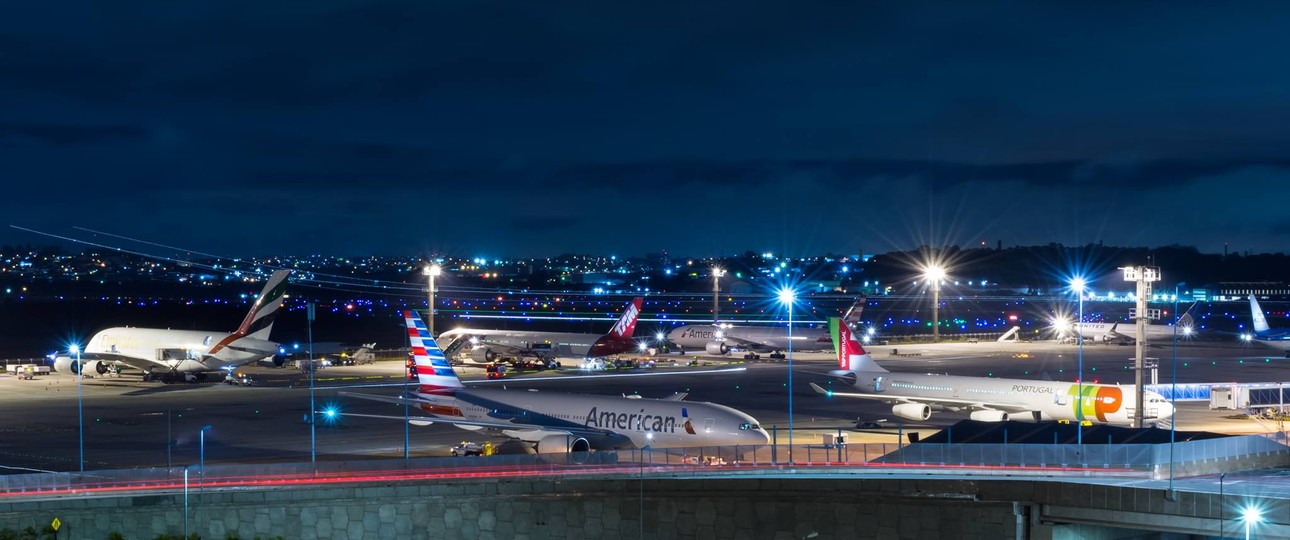 São Paulo-Guarulhos: Der Flughafen braucht mehr Platz.