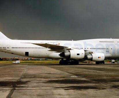Boeing 747 von Sabena: Die ehemalige belgische Nationalairline stellte im November 2001 den Betrieb ein.
