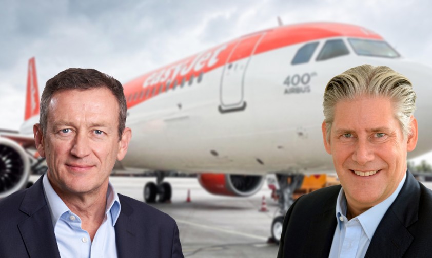 Kenton Jarvis (l.) folgt bei Easyjet auf Johan Lundgren: Wechsel Anfang 2025.