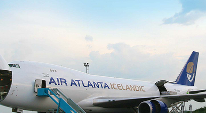 Frachtmaschine von Air Atlanta Icelandic: In einer gab es ein Problem.