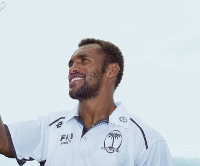 Rugby-Spieler der Mannschaft von Fidschi: Die Nationalairline Fidji Airways stieg auf neue Höhen.