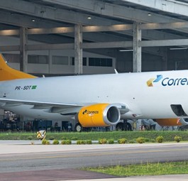 Die Boeing 737 der brasilianischen Post: Wachsen im Expressfracht-Geschäft.