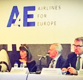 Michael O'Leary, Carolyn McCall, Willie Walsh, Carsten Spohr und  Alexandere Juniac: Ihr neuer Verband will für bessere Regeln in Europa sorgen.