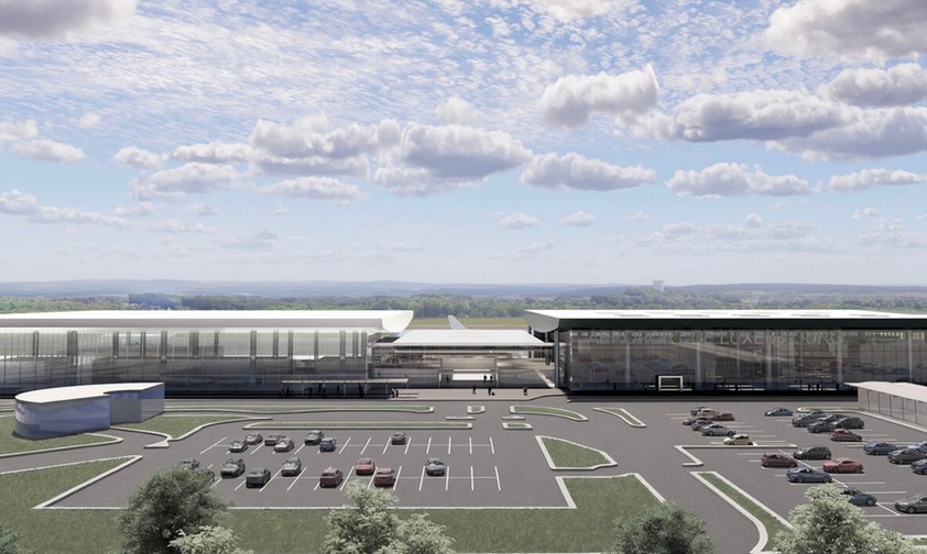Flughafen Luxemburg: Er soll erweitertert werden.