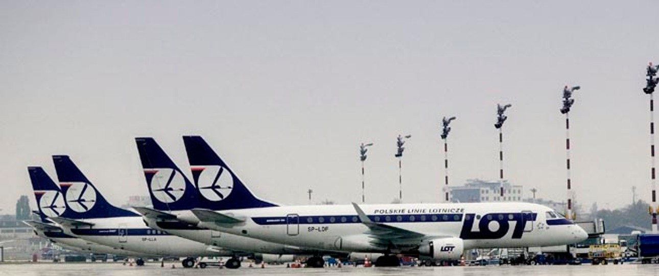Embraer E170 von Lot: Die Fluglinie sucht größere Flieger.