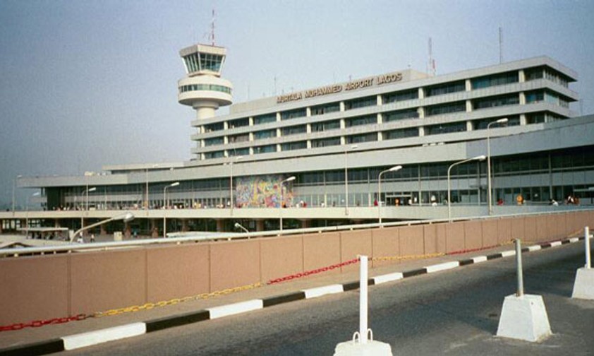 Murtala Mohammed International Airport in Lagos, Nigeria.